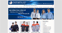 Desktop Screenshot of maydongphuc.com